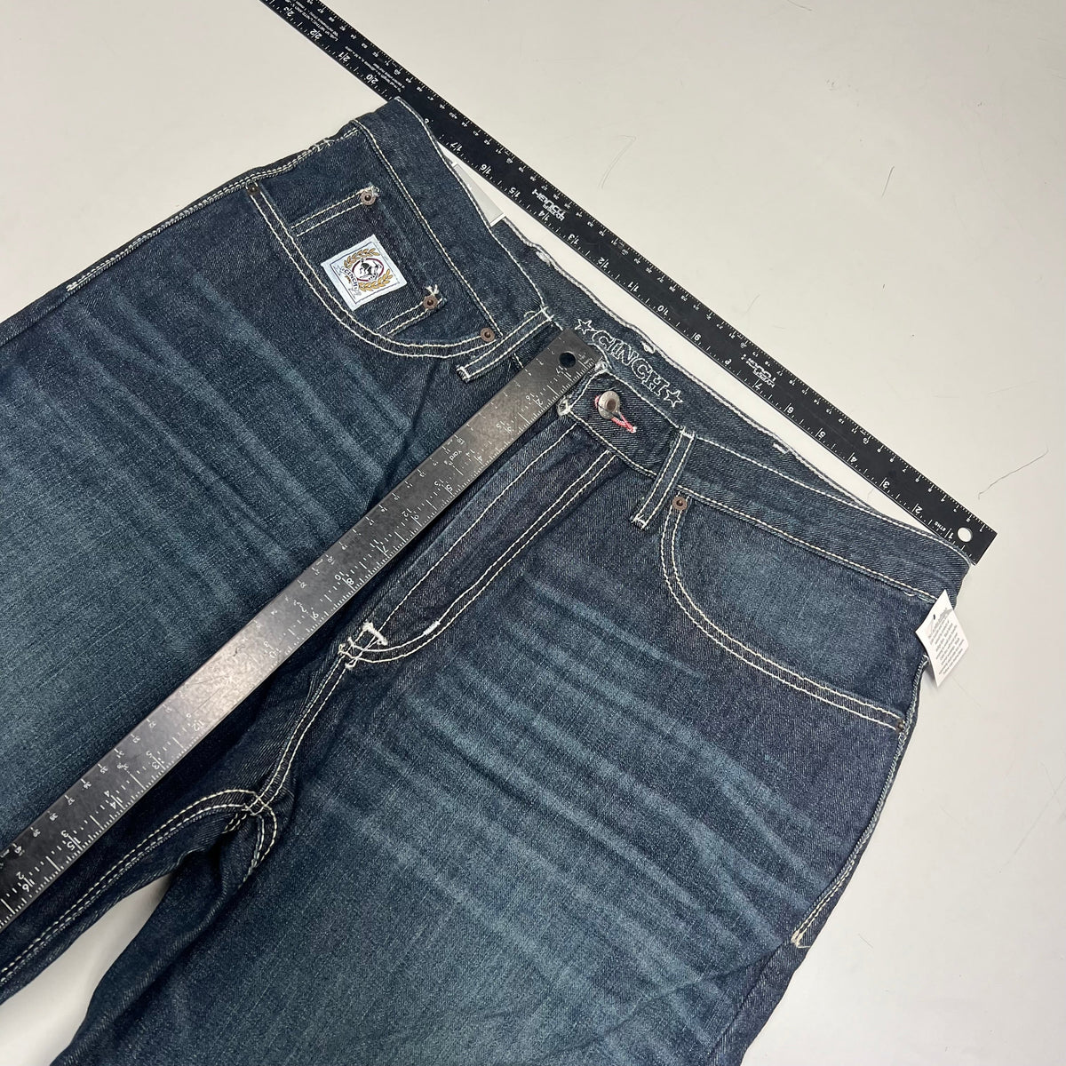 CINCH Relaxed Fit White Label Jeans Men's Sz 38 X 36 Stonewash Indigo MB92834019