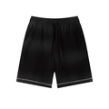"Brooklyn Republic Essentials" Sunfade Waffle Raw Hem Shorts