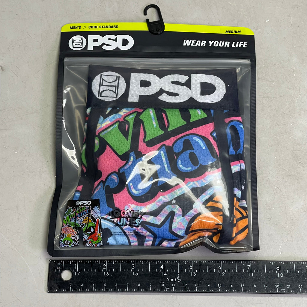 PSD Looney Tunes Marvin The Martian Boxer Briefs Large HOLO MARTIN